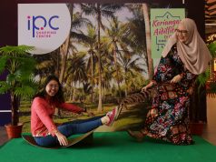 Pusat Beli Belah IPC Tawar Keriangan Aidilfitri Melalui Permainan Tradisional.
