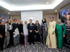 NKFW Fashion Week platform pereka dan jenama fesyen Malaysia di London.