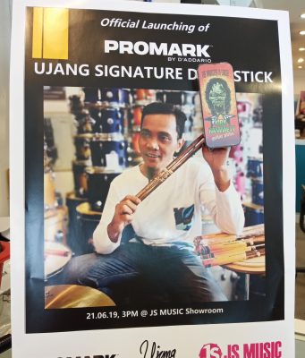 UJANG EXIST MUNCUL DENGAN DRUM STICK SIRI SIGNATURE PROMARK